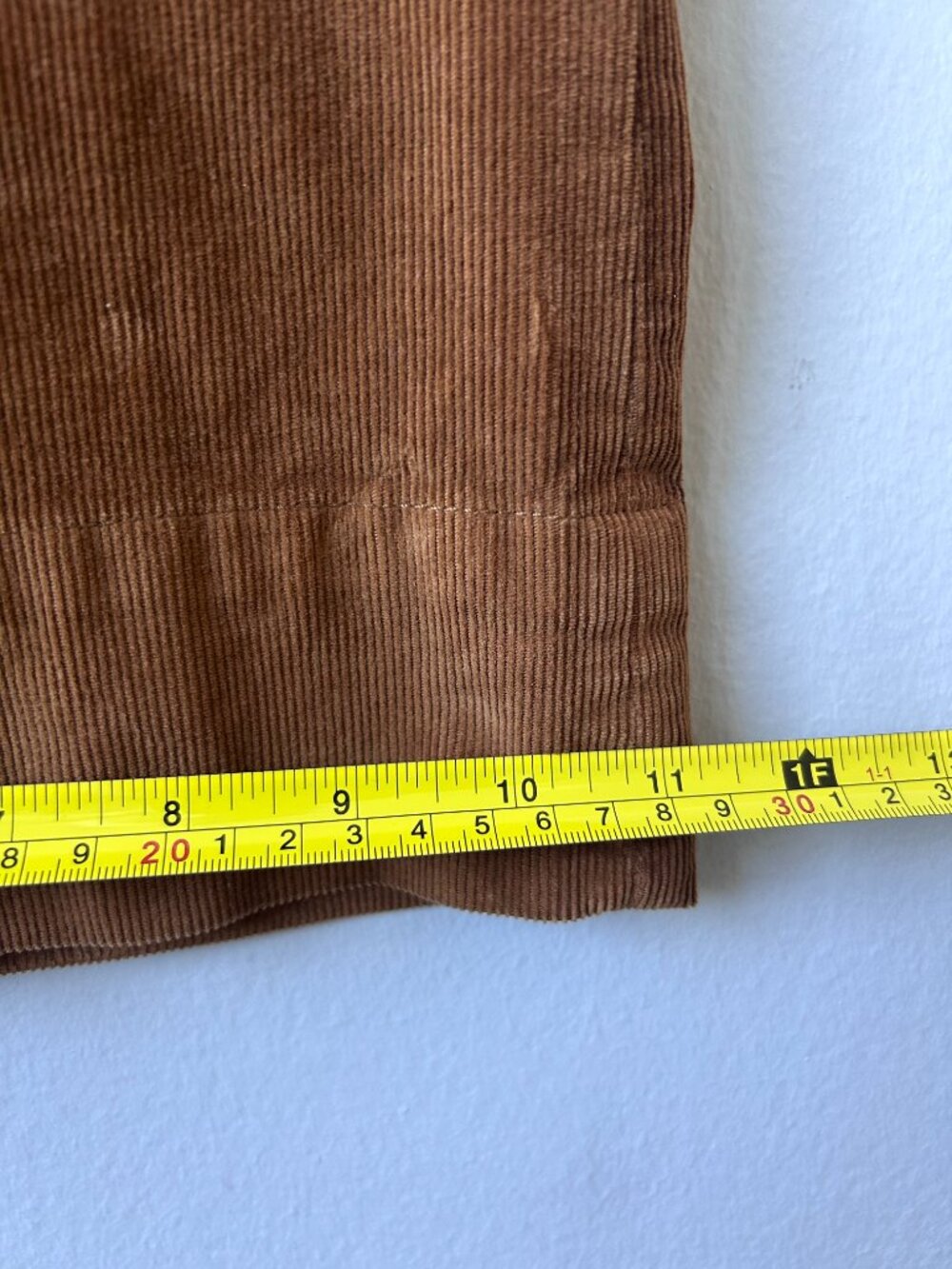 J.Crew Re-Imagined High Rise ’90s Wide Leg Corduroy Pants Brown 25 - Picture 10 of 10